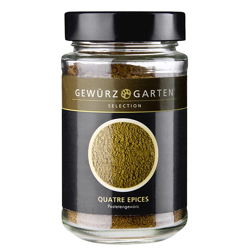 Gewürzgarten Quatre Epices - Pastetengewürz, 95 g