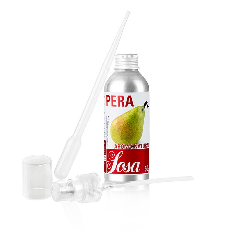 Sosa - Aroma Natural Birne, flüssig, 50 g