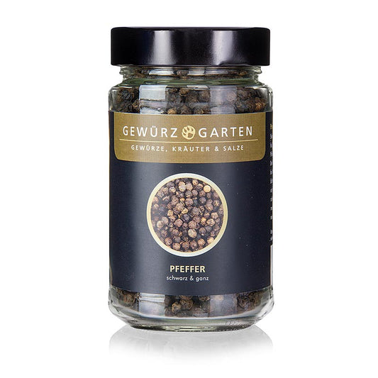 Gewürzgarten Pfeffer, schwarz, ganz, 120 g