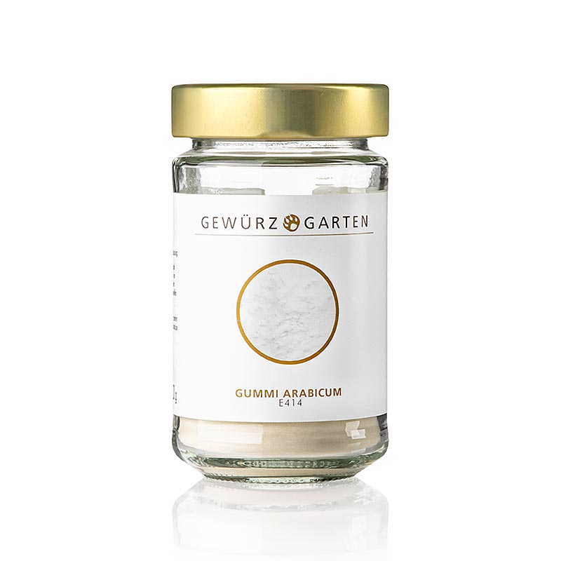Gewürzgarten Gummi Arabicum-Pulver, als Gelier- und Oberflächenbehandlungsmittel, 110 g