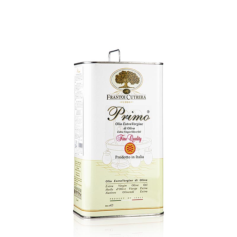 Natives Olivenöl Extra, Frantoi Cutrera "Primo Monti Iblei", 100% Tonda Iblea, 3 L