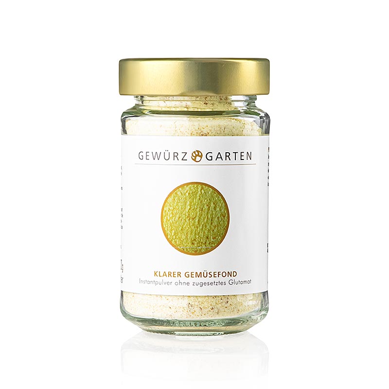 Gewürzgarten Klarer Gemüsefond, Instantpulver, ohne zugesetztes Glutamat, 170 g