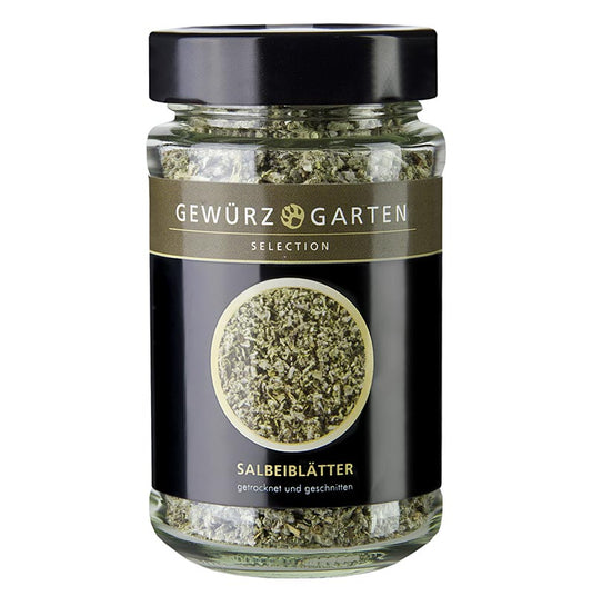 Gewürzgarten Salbeiblätter, getrocknet, geschnitten, 40 g