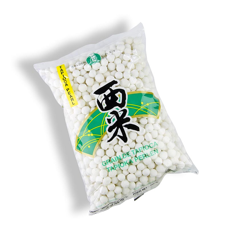 Tapiokaperlen, weiss, ø ca. 7 mm, 400 g