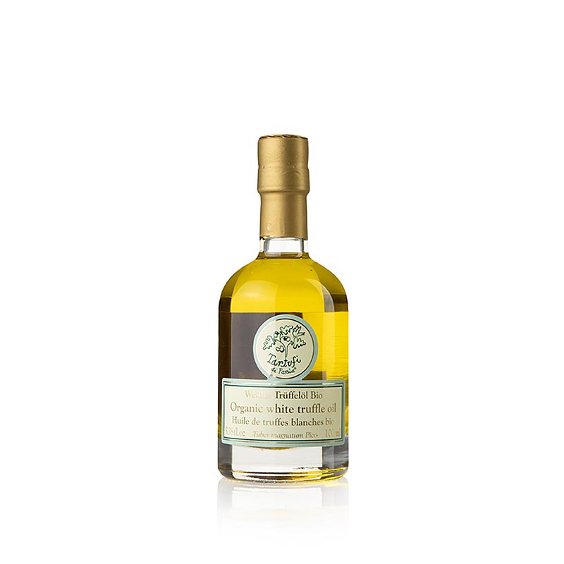 Ppura Trüffelöl von weissem Trüffel, ohne künstliche Aromen, Tartufi di Fassia, BIO, 100 ml
