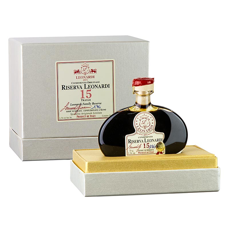 Leonardi - Balsamico Liberty Riserva Condimento, 15 Jahre, 50 g