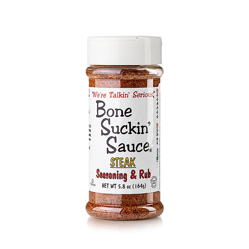 Bone Suckin´ Steak Seasoning & Rub´, BBQ Gewürzzubereitung, Ford´s Food, 164 g
