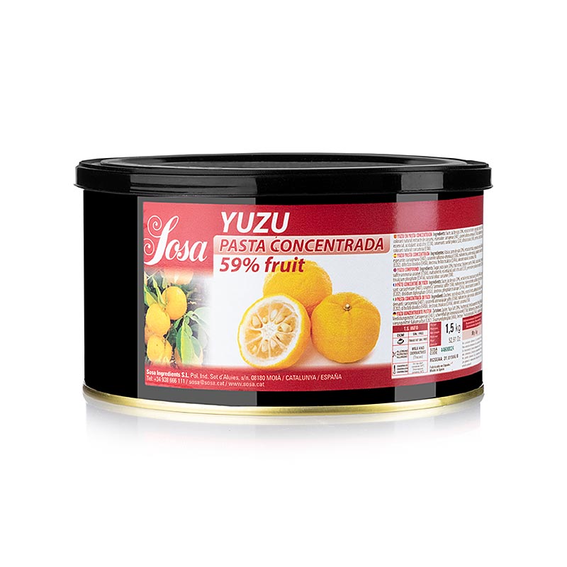 Sosa Paste - Yuzu, 1,5 kg