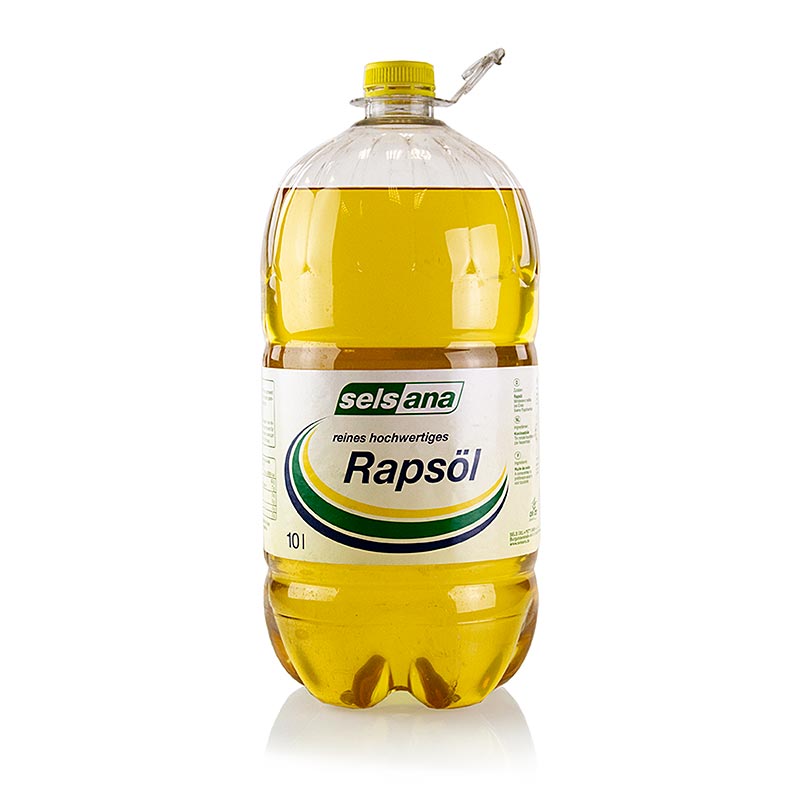 SELS OEL + FETT - Rapsöl (Pflanzenöl), 10l Kanister, selsana, 10 l