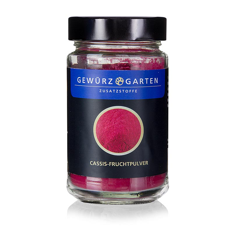 Gewürzgarten Cassis Fruchtpulver, 120 g