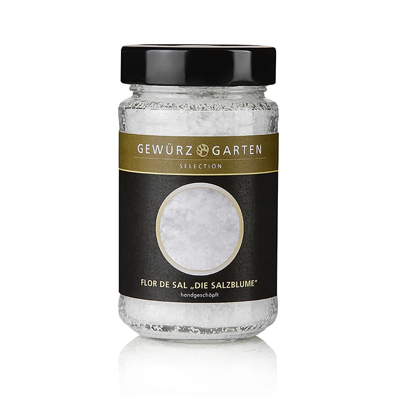 Gewürzgarten Flor de Sal, handgeschöpft, 120 g