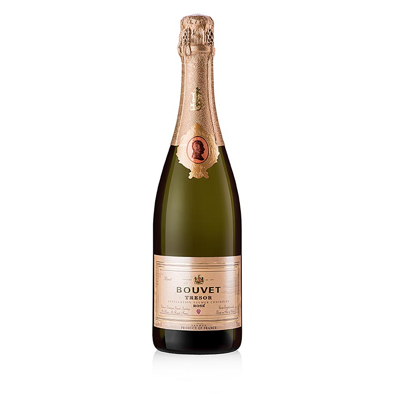 Bouvet Trésor Rose, brut, Sekt Loire, 12,5 % vol., 92 FF, 750 ml