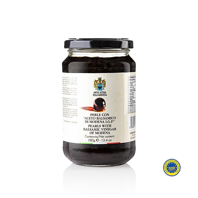 Würzkaviar "Balsamico Essig g.g.A.", Perlgrösse 3-5mm, Sphären, Terra del Tuono,