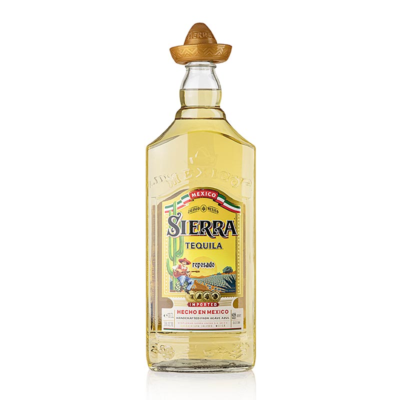Sierra Tequila Reposado, golden, 38 % vol., 1 l