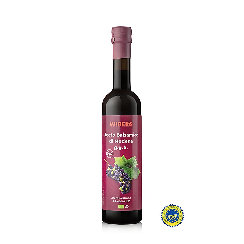 Wiberg Aceto Balsamico di Modena g.g.A, 6% Säure, BIO, 500 ml