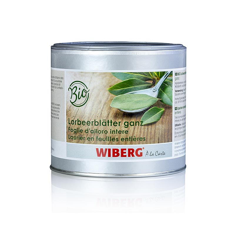 Wiberg BIO Lorbeerblätter, ganz, 17 g