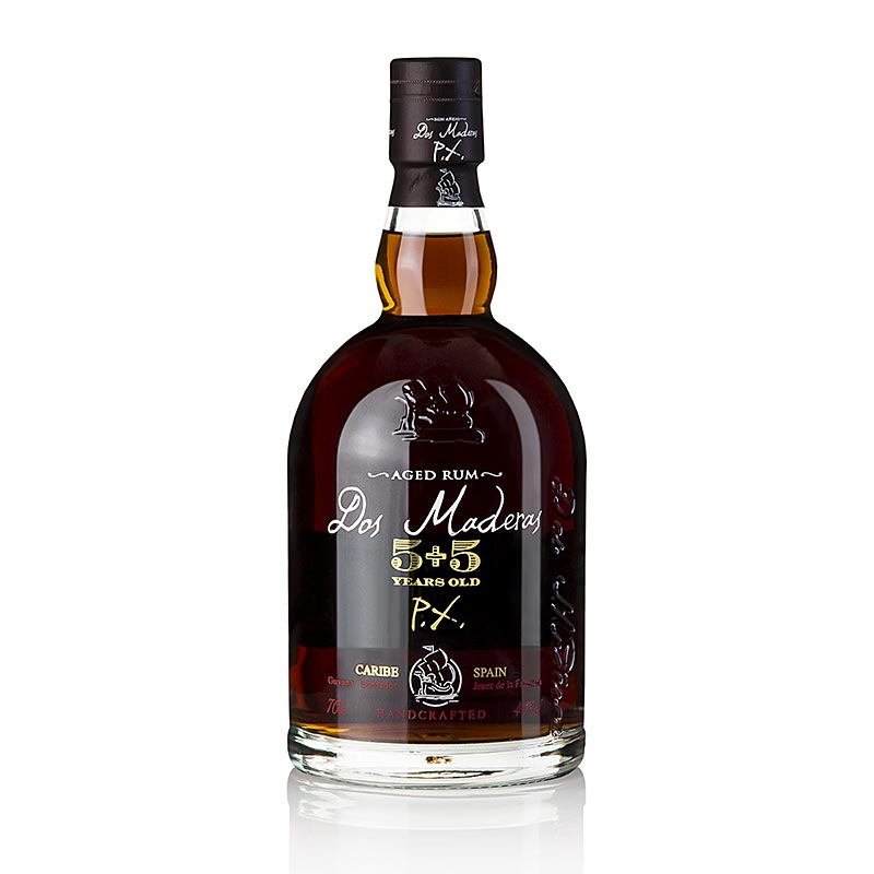 Dos Maderas Rum 5 + 5 years old P.X.Guyana & Barbados, 40% vol., 700 ml