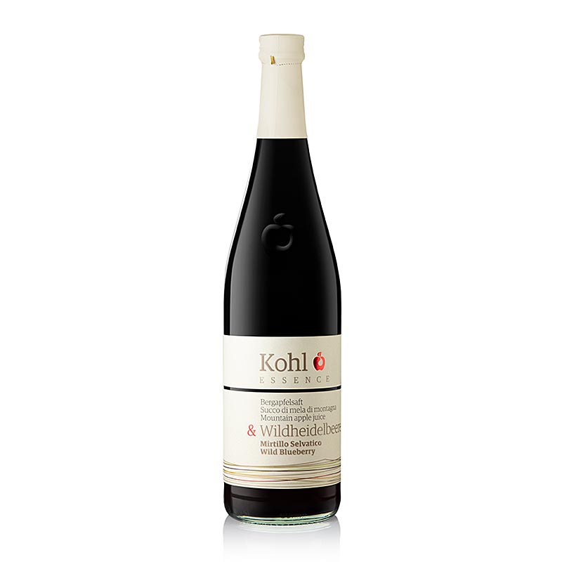 Cuvée Bergapfelsaft + Heidelbeere, 750 ml