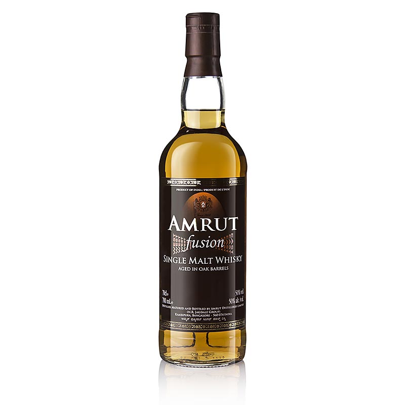 Single Malt Whisky Amrut Fusion Indian, 50 % vol., Indien, 700 ml