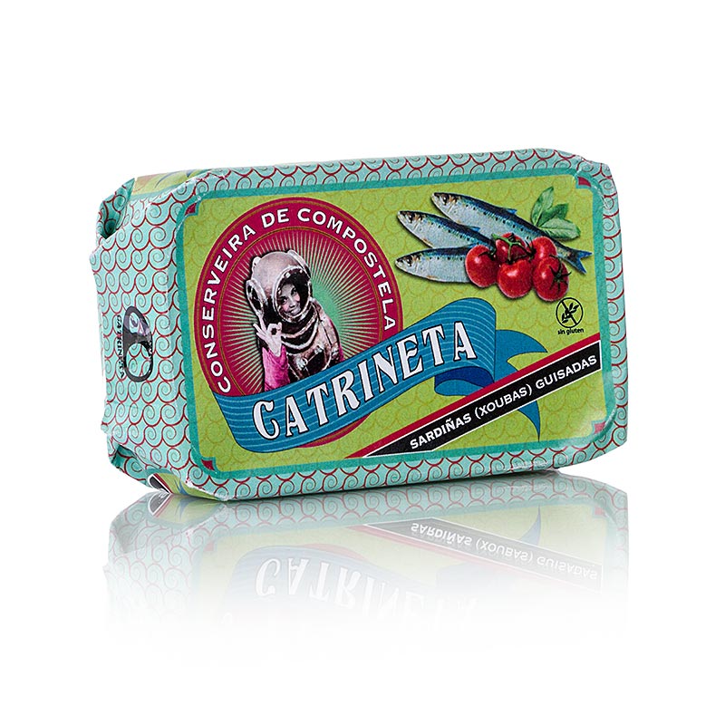 Sardinen, ganz, in galizischer Sosse, Spanien, 115 g