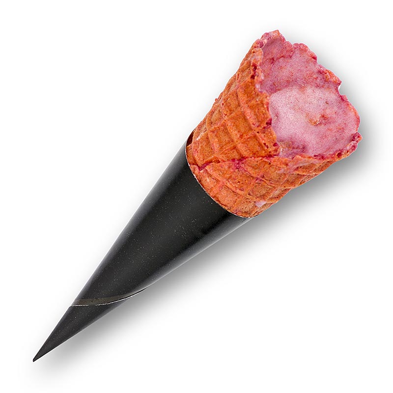 Waffel Hörnchen Rote Bete, gecoated, ø 30x80mm h, 288 g, 72 St