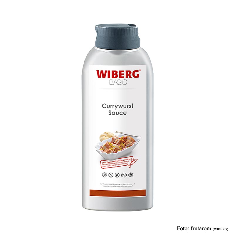 WIBERG BASIC Currywurst Sauce, Squeeze Flasche, 635 ml