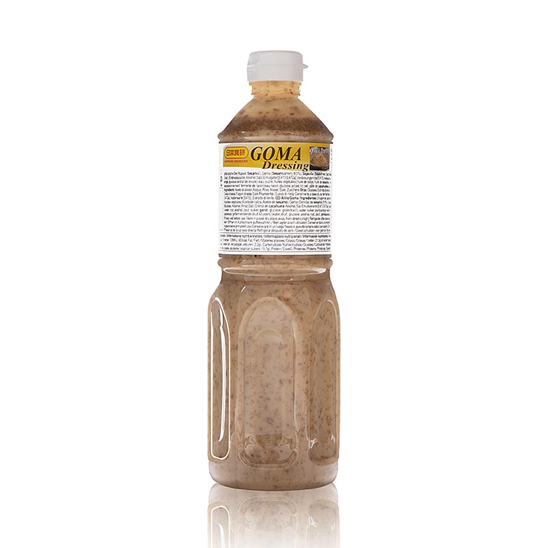 Sesamdressing - Goma-Dressing, für Salat, Gemüse, Nudeln, Fleisch, Nihon Shokken, 1 L