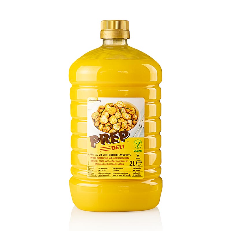 Prep Deli, Pflanzenöl mit Butteraroma, 2 L