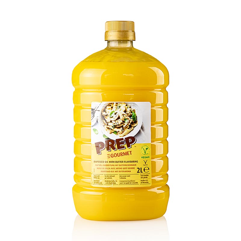 Prep Gourmet, Pflanzenöl mit Butteraroma, 2 L
