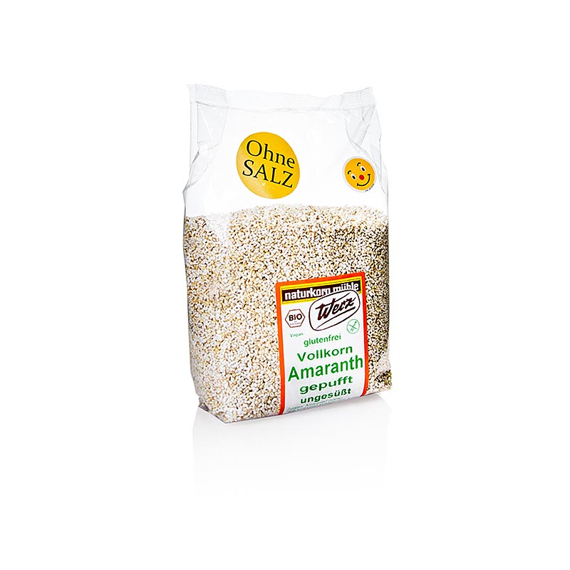 Amaranth gepufft, Vollkorn, Wertz, BIO, 125 g