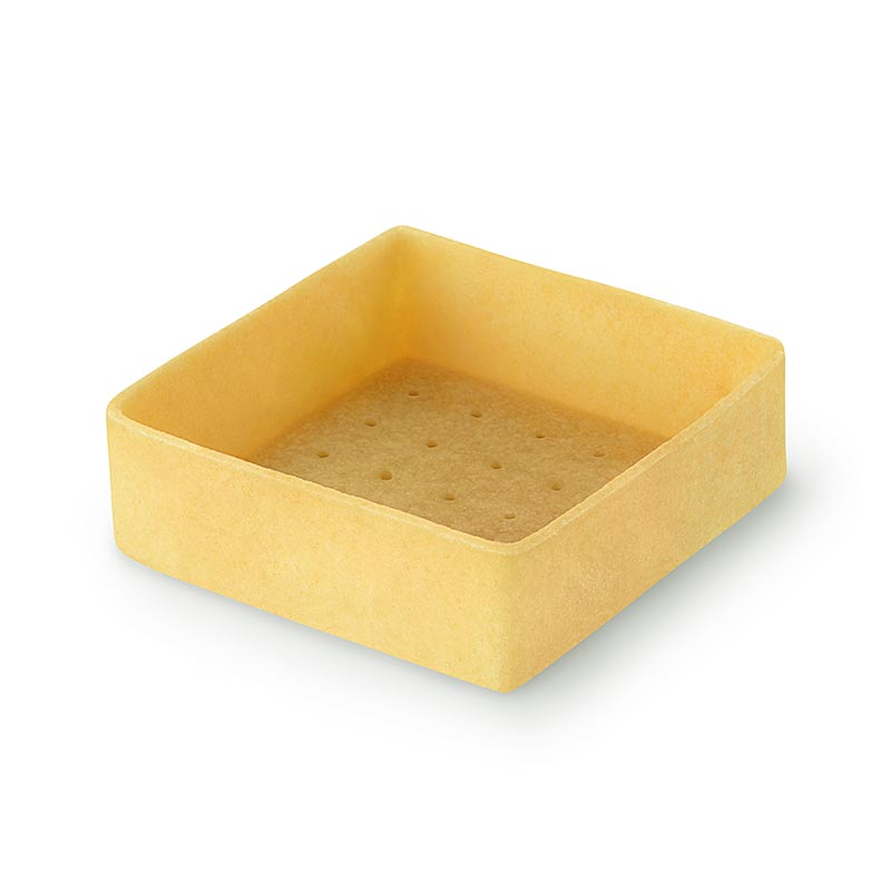 Dessert-Tartelettes - Filigrano, Quadrat, 5,3 cm, H 1,8 cm, Mürbeteig, 2,016 kg, 144 St