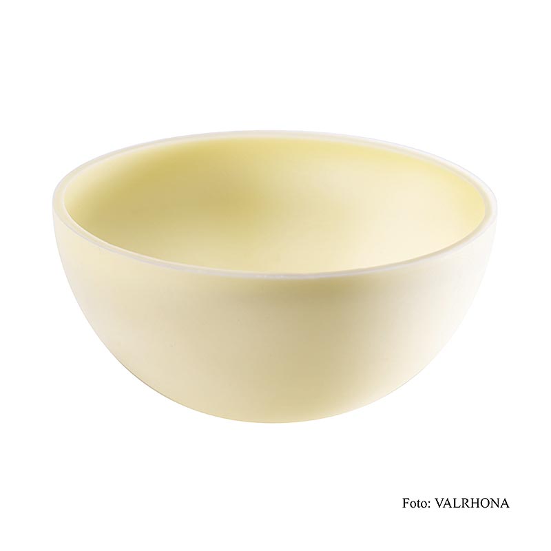 Valrhona Solstis Ivoire, grosse runde Halbschalen (Ø71,6 mm), 432 g, 45 St