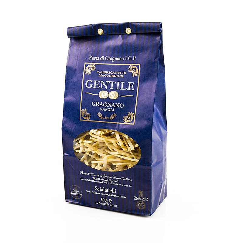 Pastificio Gentile Gragnano IGP - Scialatielli, bronzegezogen, 500 g