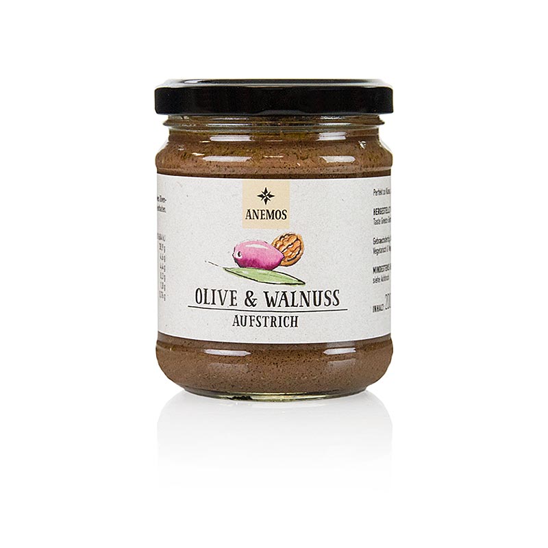 Oliven- Walnuss Tapenade, ANEMOS, 200 g