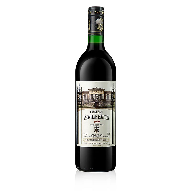 1989er Chateau Leoville Barton, 2.Cru Classé Bordeaux, rot, 90 PP, 750 ml