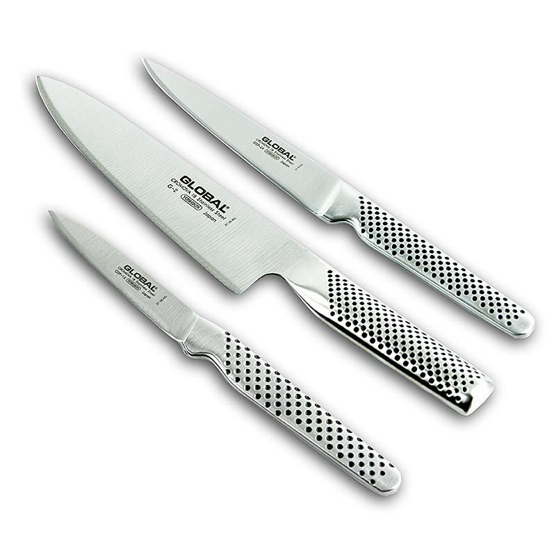 Global G-21524 Messerset, 3-tlg. (G-2, GSF-15, GSF-24), 3 tlg.