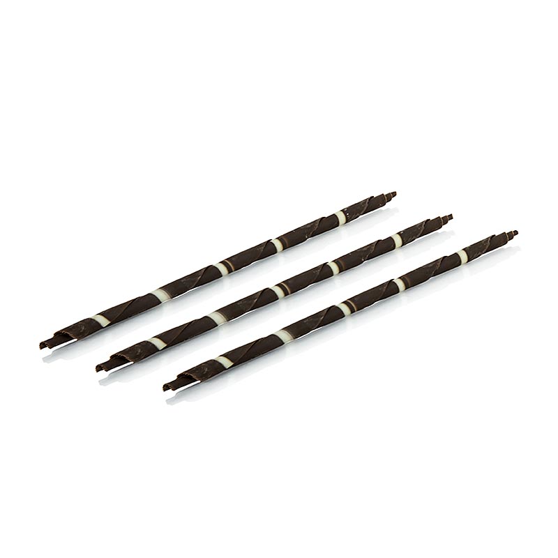 Callebaut - Schokozigarren - XL Pencil, dunkel / weiße Streifen, 20cm, Mona Lisa, 900 g, 115