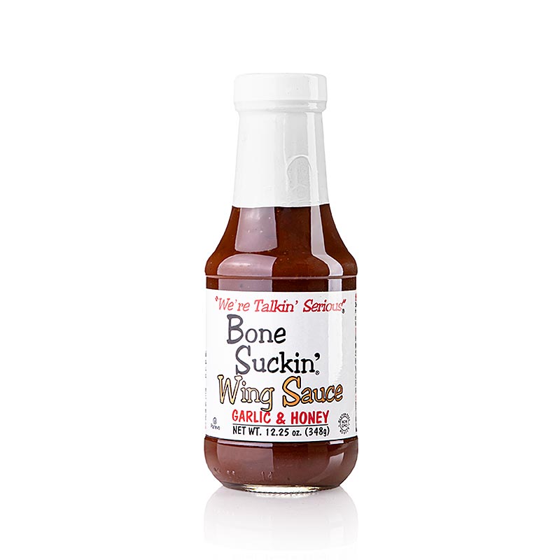Bone Suckin´ Chicken Wing Sauce - Knoblauch-Honig, Ford´s Food, 290 ml