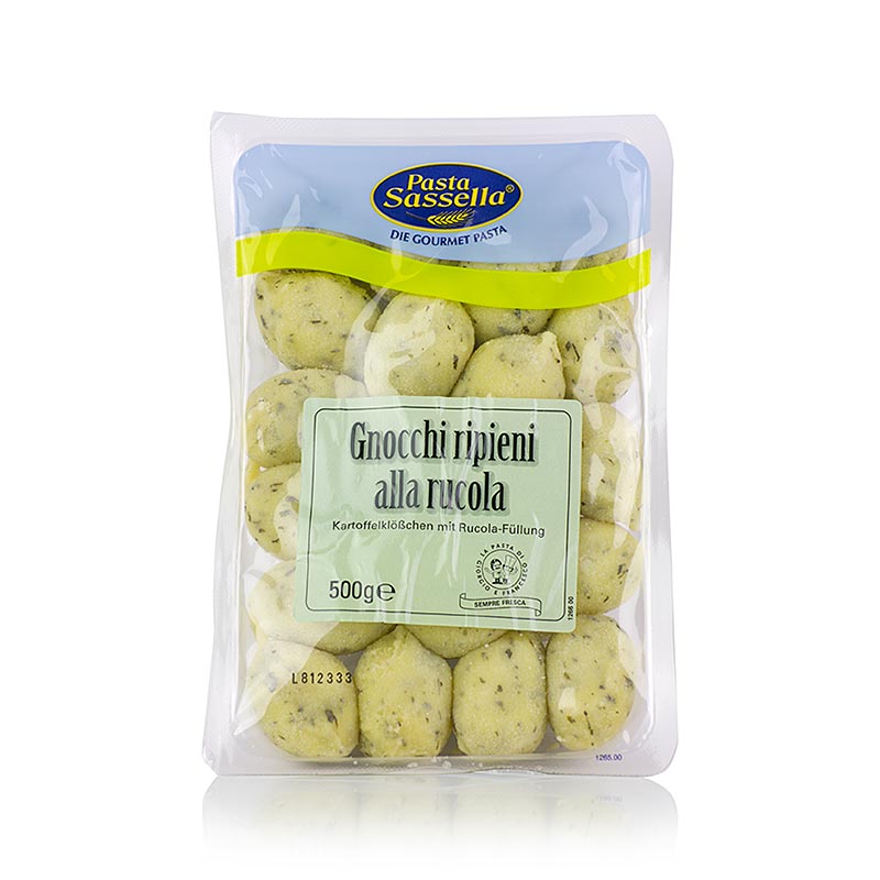 Gnocchi alla Rucola, mit Ricotta-Rucolafüllung, Sassella, 500 g
