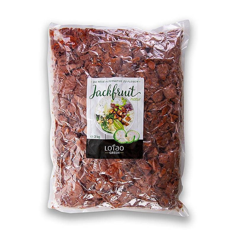 Lotao - Jackfruit Fruchtfleisch, natur, gewürfelt, vegan, BIO, 2 kg