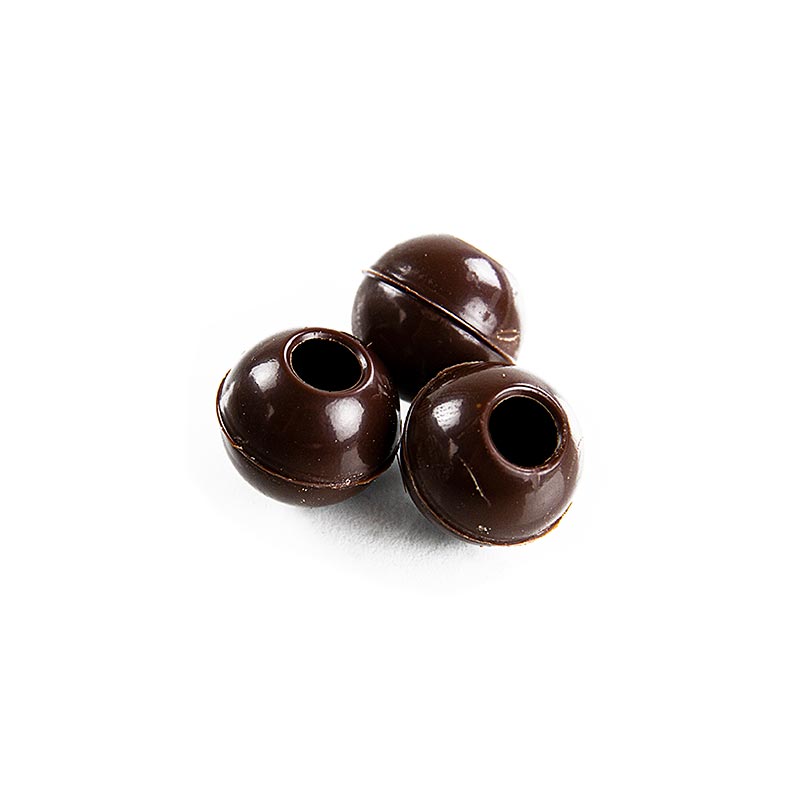 Trüffel-Hohlkugeln, Zartbitterschokolade, ø 20 mm, Läderach, 1,134 kg, 630 St