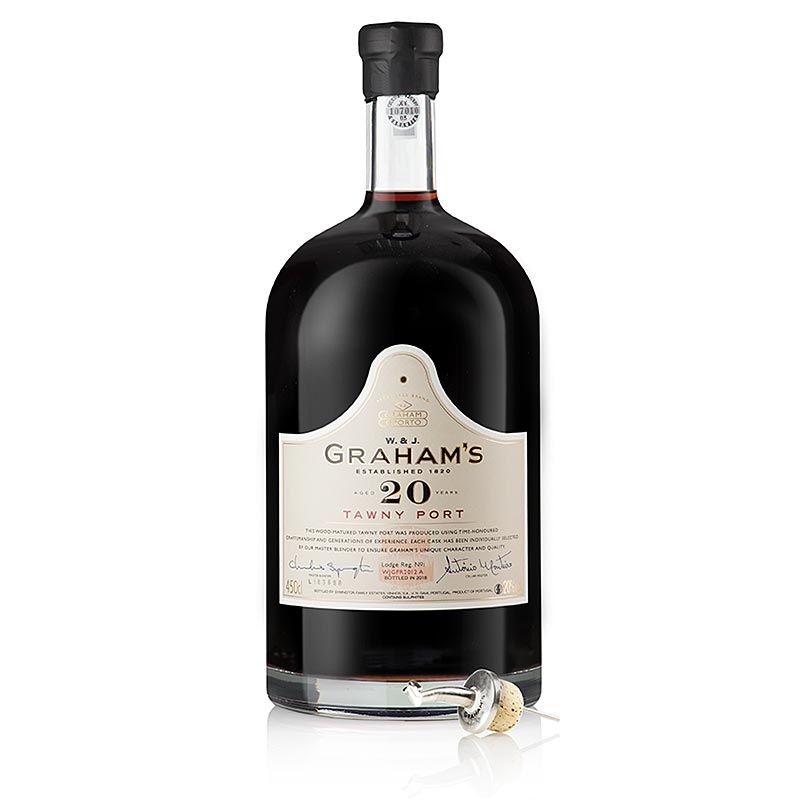 Graham´s - 20 Years old Tawny Port Portwein, 20 % vol., 4,5l Jeroboam, 4,5 l