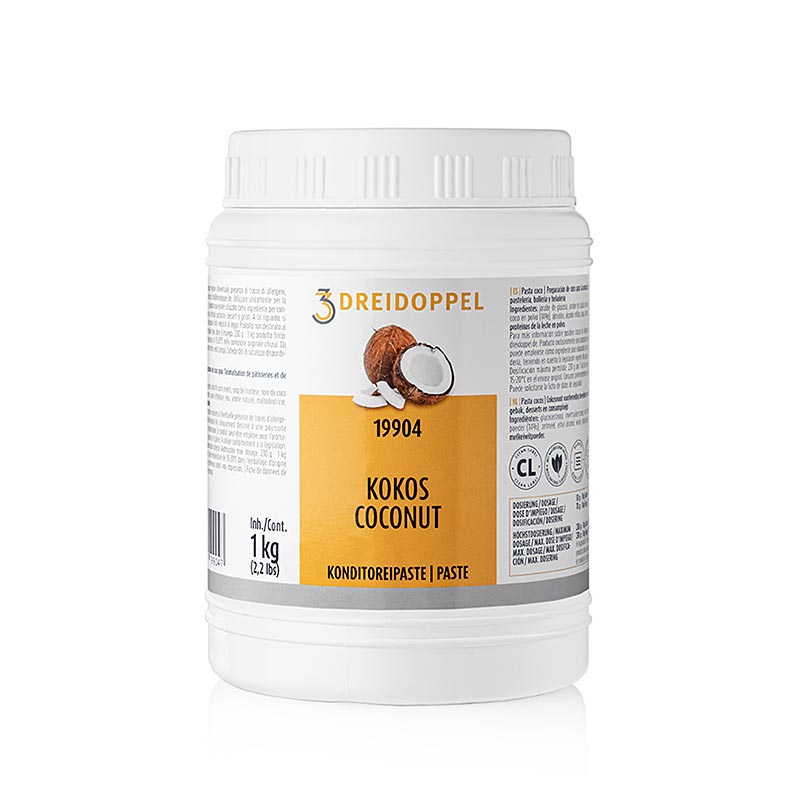 Kokosnuss-Paste, Dreidoppel, No.199, 1 kg