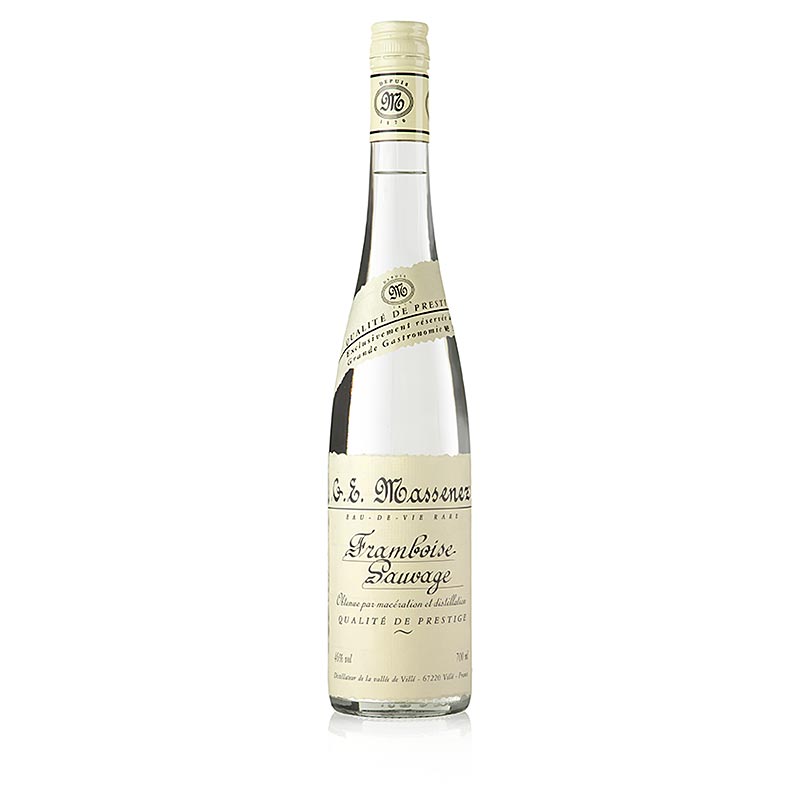 Massenez Eau-de-Vie Framboise Sauvage Prestige, Himbeere, 46% vol., Elsass, 700 ml