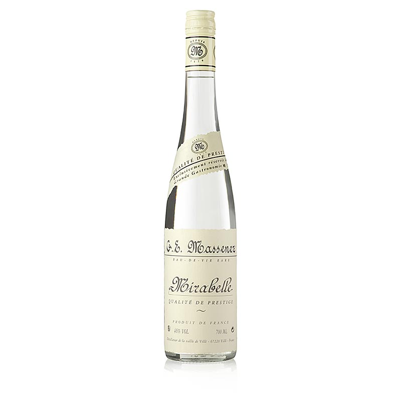 Massenez Eau-de-Vie Mirabelle Prestige, Mirabelle, 46% vol., Elsass, 700 ml