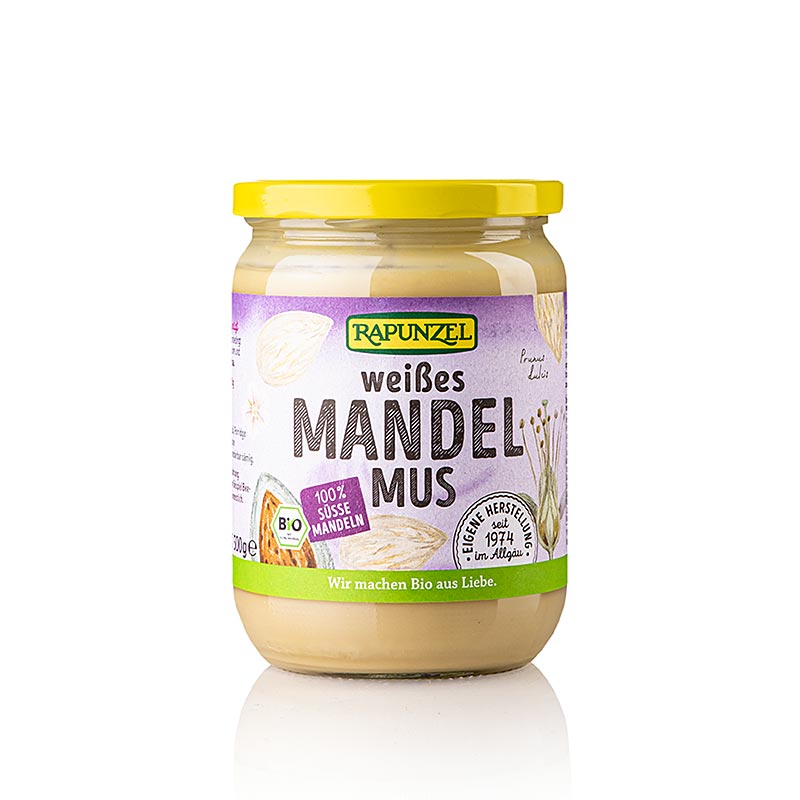 Mandelmus, weiss, Vegan, Rapunzel, BIO, 500 g