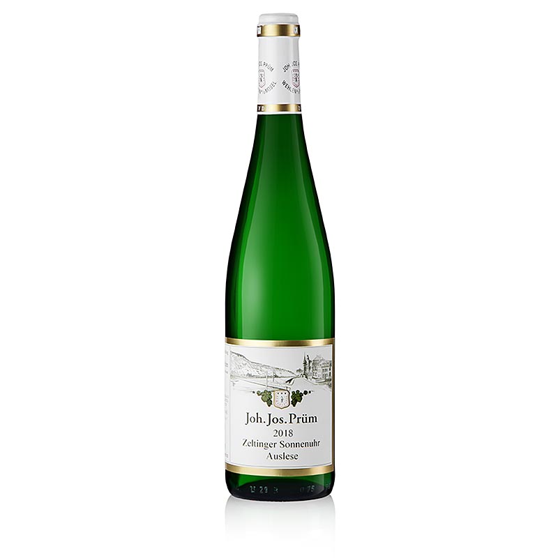 2018er "Zeltinger Sonnenuhr" Riesling Auslese, süß, 8 % vol., J.J. Prüm, 750 ml