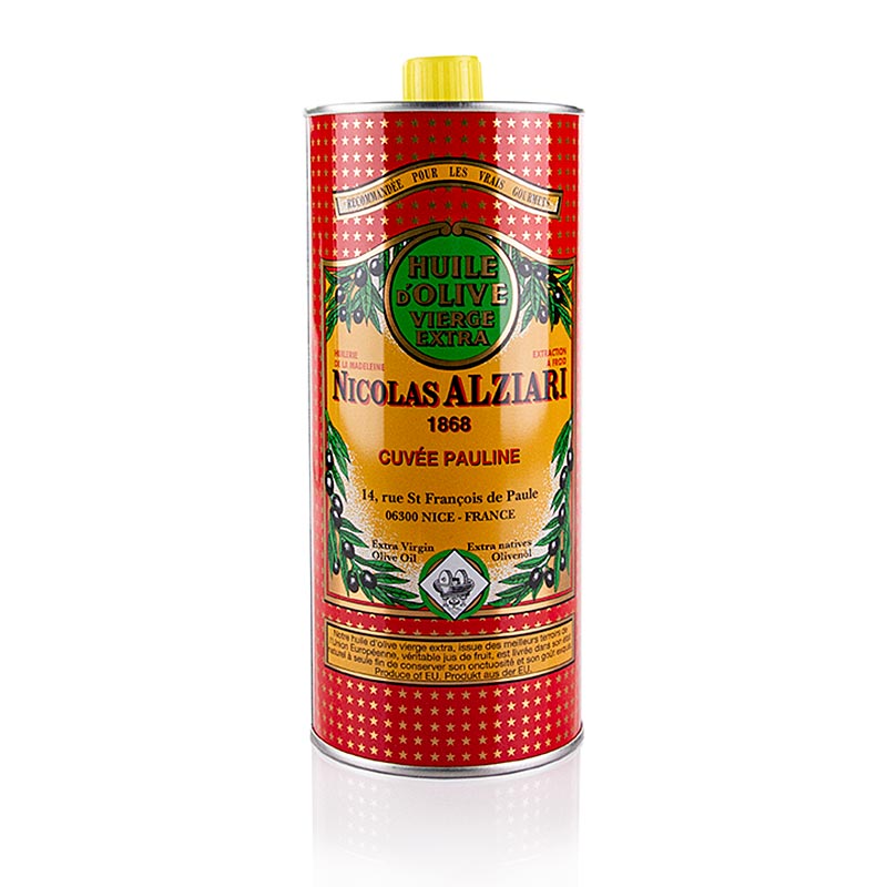 Natives Olivenöl Extra, Cuvée Pauline (Intensiv), Alziari, BIO, 1 L