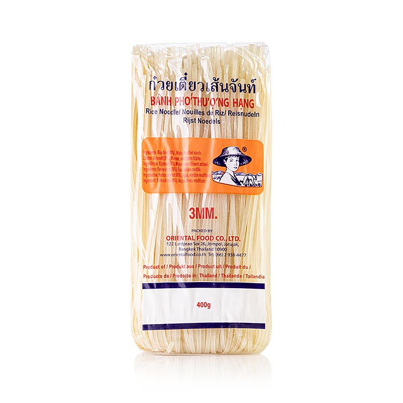 Reis-Tagliatelle, 3 mm breit, 400 g