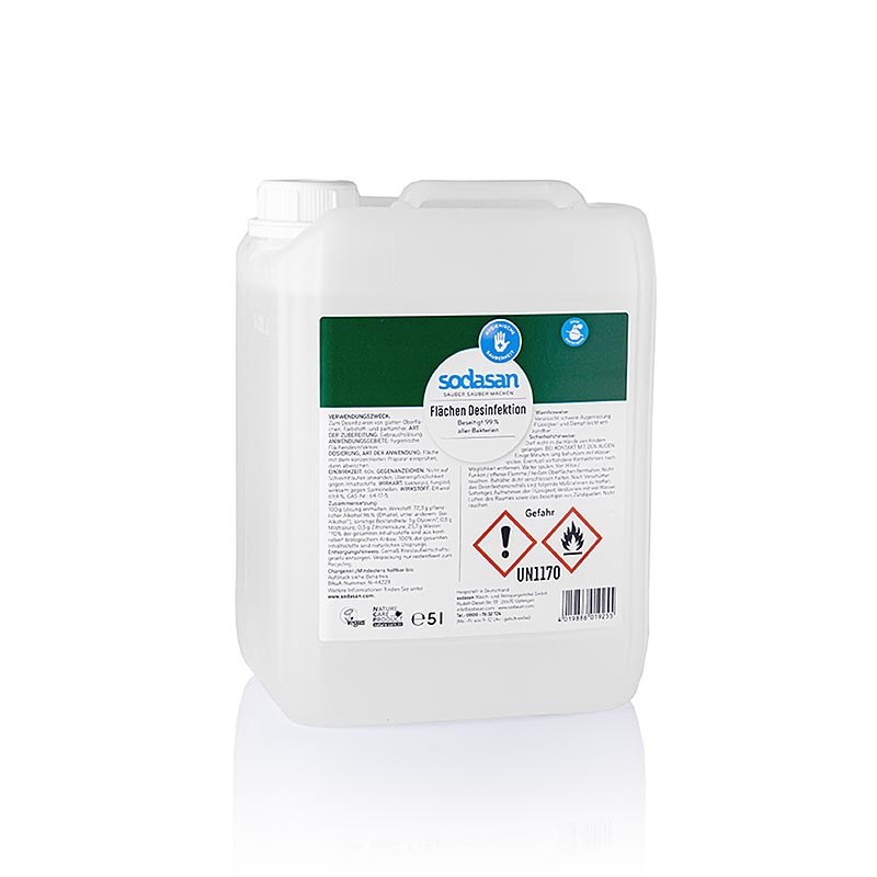 BIO-LINN Sodasan Flächen Desinfektor, 5 L